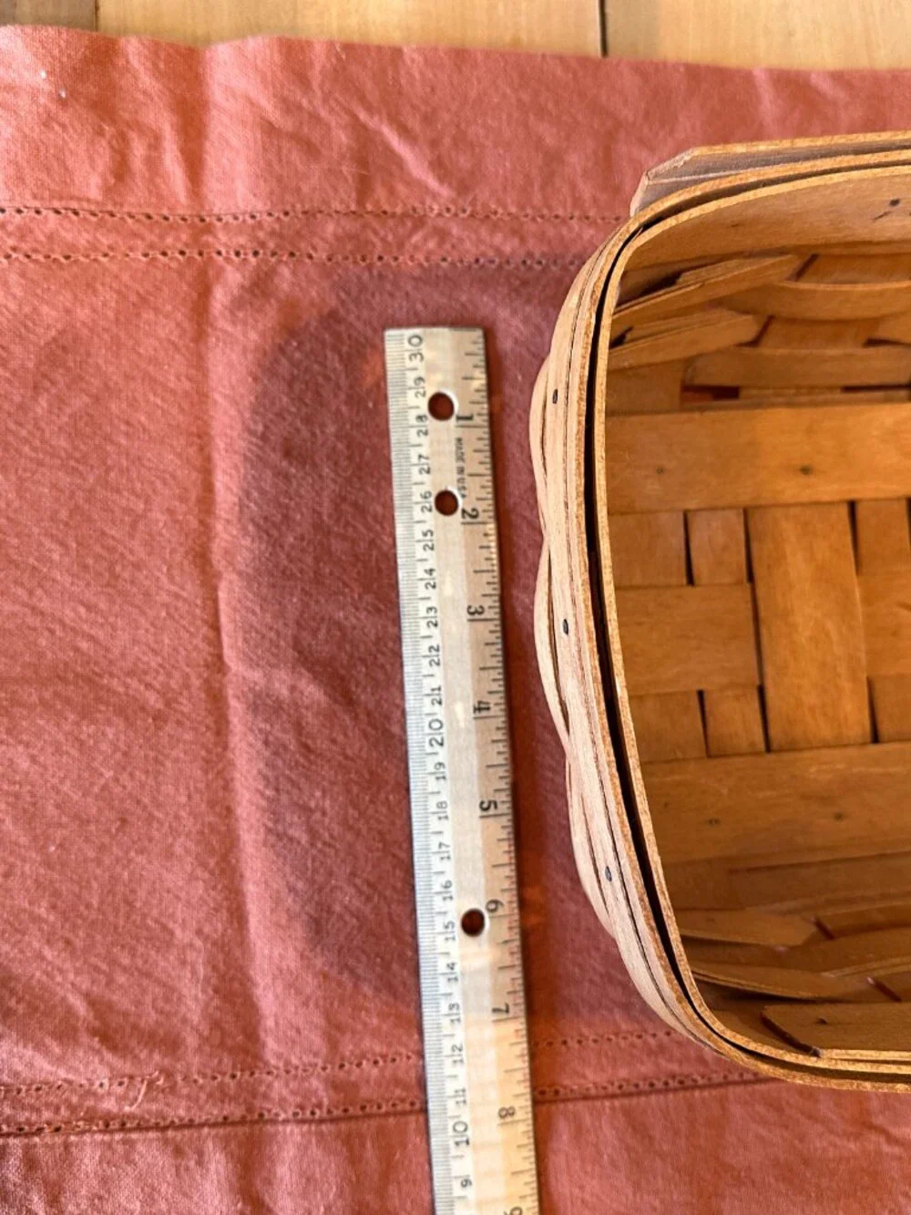 Vintage Longaberger Woven Basket